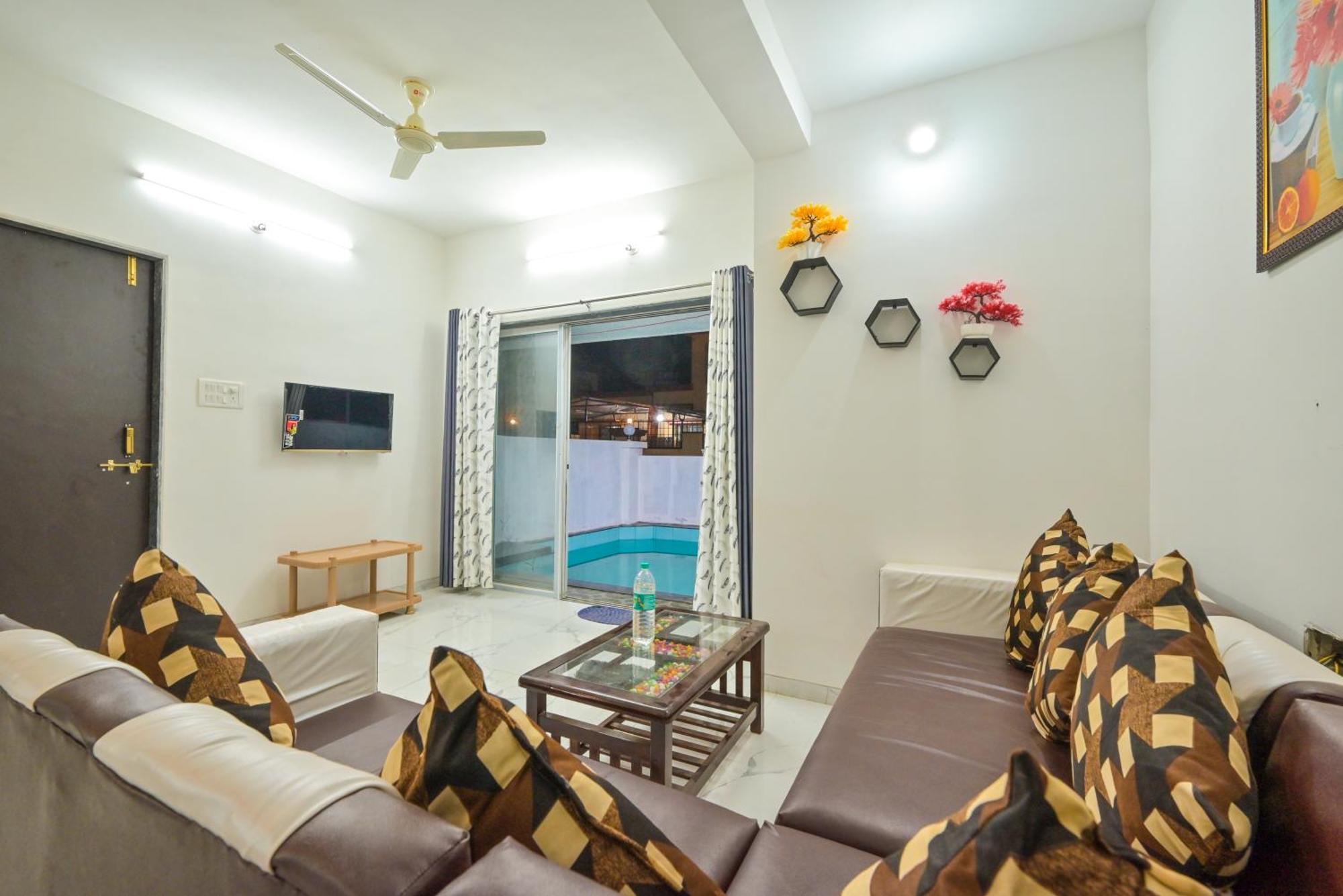 Empyrean Stay Ll 2Bhk Ll Ac Ll Jannat Villa Ll Private Swimming Pool Lonavala Ngoại thất bức ảnh