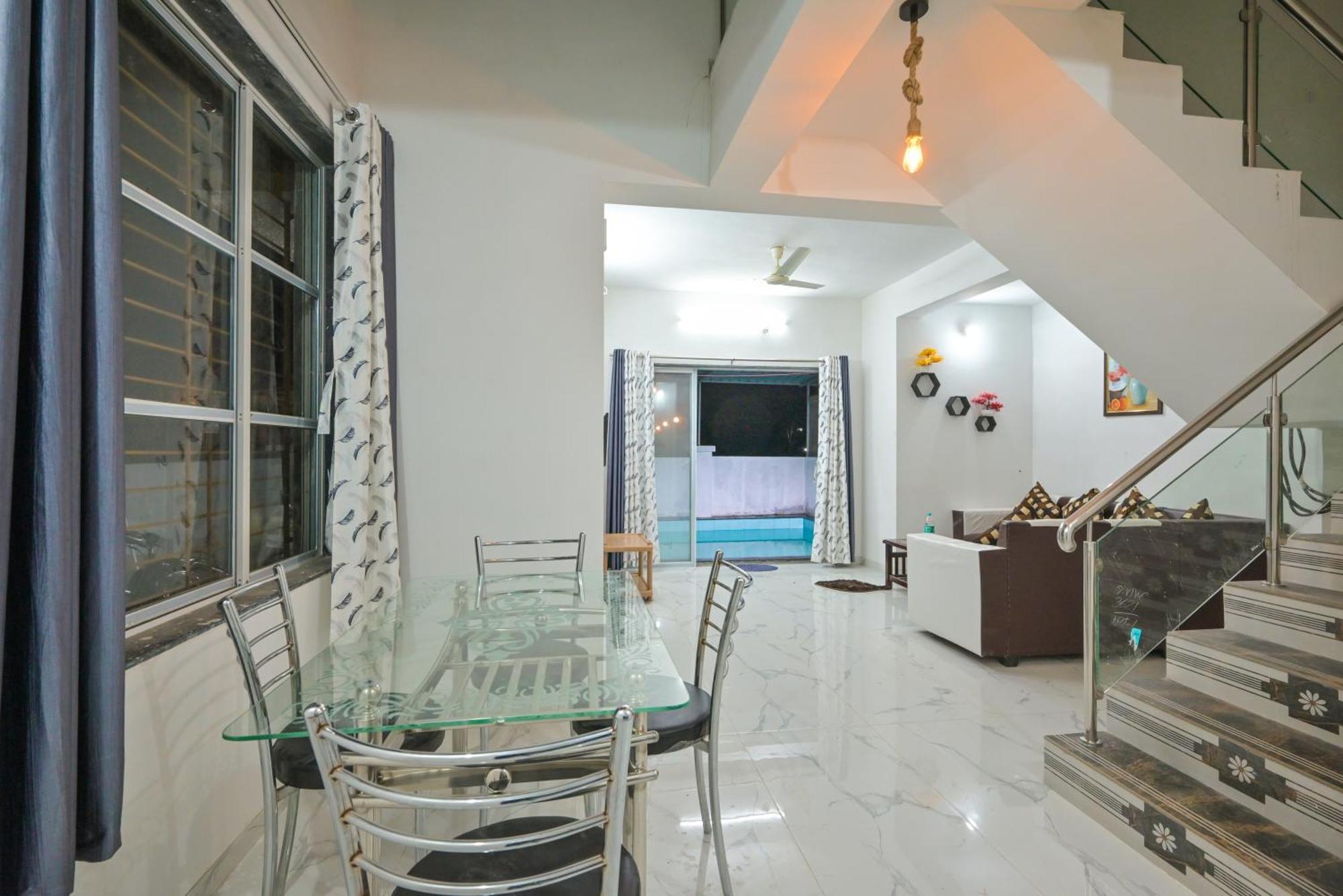 Empyrean Stay Ll 2Bhk Ll Ac Ll Jannat Villa Ll Private Swimming Pool Lonavala Ngoại thất bức ảnh
